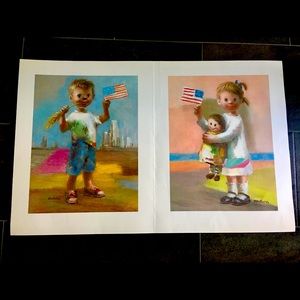 Various prints some numbered limited Jose Montanes Spanish artist